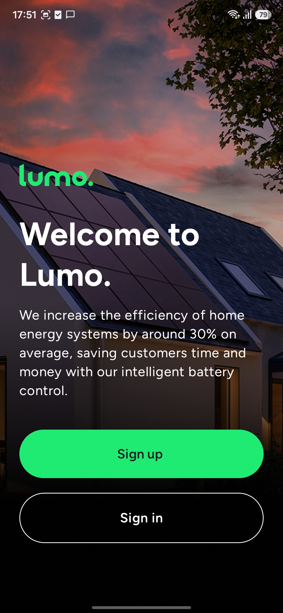 Lumo Energy Dashboard